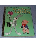 Porky Pig and Bugs Bunny Just like Magic 1978 Little Golden Book  No 146 - $110.22 MXN