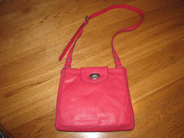 Fossil ZB5560675 Marlow Crossbody Flamingo Pink Leather purse NWT 158.00 *^ - £42.98 GBP