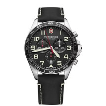 Victorinox Men's Fieldforce Black Dial Watch - 241852 - $437.14