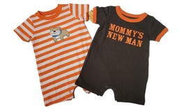 Carter&#39;s Baby Boy&#39;s 3 Months Mommy&#39;s New Man and Bulldog Romper Set - $182.12 MXN