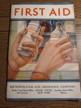 1950&#39;s First Aid booklet from Metropolitan Life Insurance Company - £7.49 GBP