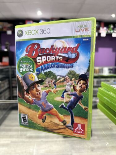 Primary image for Backyard Sports: Sandlot Sluggers (Microsoft Xbox 360, 2010) Complete Tested!