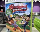 Backyard Sports: Sandlot Sluggers (Microsoft Xbox 360, 2010) Complete Te... - $14.98