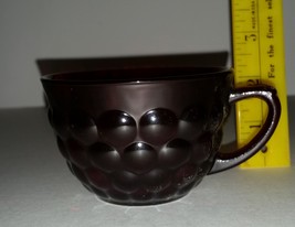Vintage Anchor Hocking Bubble Ruby Cup - £6.28 GBP