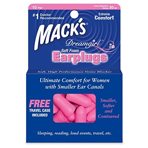 Primary image for Mack's Dreamgirl Soft Foam Earplugs - Pack of 10 Pairs 