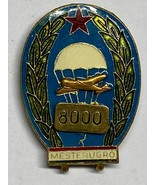 HUNGARY, MASTER, PARACHUTIST, PARA WING, COMMUNIST ERA, 8000 JUMPS, B&amp;T ... - $61.54 CAD