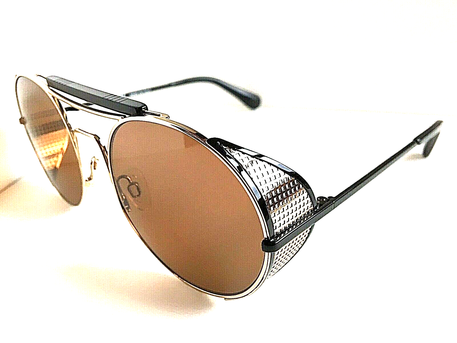 Primary image for New WILL.I.AM WA 567V02  55mm Round Gold Men's Sunglasses 