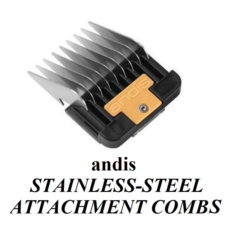ANDIS Stainless Steel 1/2&quot;(13mm)#1 CLIPPER BLADE GUIDE COMB Universal At... - $12.99