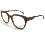 Caroline Abram Eyeglasses Frames FRANCINE 756 Brown Tortoise Cat Eye 48-... - $280.99