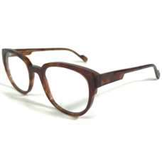 Caroline Abram Eyeglasses Frames FRANCINE 756 Brown Tortoise Cat Eye 48-19-140 - $296.99