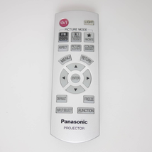 Panasonic N2QAYB000194 Silver Projector Remote Control - $24.74