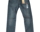 NWT Levis 514 Straight Reg. K-Town 005140742 Jeans Blue Wash Stretch 29x32 - $27.50