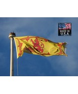 SCOTLAND Scottish ROYAL LION Rampant Arms 3x5 Super-Poly FLAG Banner*USA... - £12.50 GBP