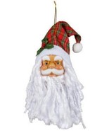 (Pack of 2) Hanging Santa Face Ornaments Merry Collection By Christmas H... - £5.85 GBP