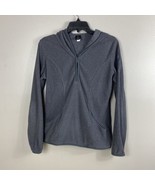 REI Co-Op Women&#39;s 1/4 Zip Fleece Pullover Jacket Gray Casual Hiking Size... - £14.77 GBP