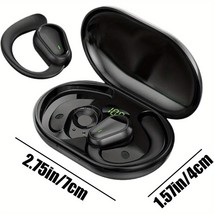 Open-ear over-ear Bluetooth 5.3 with LED display, 3-4h playtime, lightwe... - $440.52 MXN