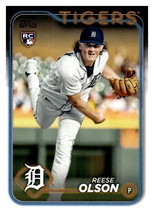 2024 Topps #308 Reese Olson NM-MT RC Rookie Tigers ID:71209 - £2.38 GBP