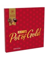 Hershey&#39;S Pot of Gold Assorted Milk and Dark Chocolate Gift Box 10 Oz 28... - £15.21 GBP