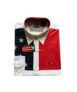 Avalon Mens Shirt Sz S Texas Patriotic American Collection Cowboy Core R... - $24.74