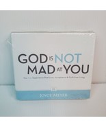 Joyce Meyer CD Set • God Is Not Mad At You Audio Book CD New Sealed - £8.88 GBP