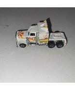 Vintage 1982 HOT WHEELS KENWORTH LONG SHOT SEMI Rare Flames Truck Original - $24.70