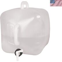 5-Gallon Water Container with Spigot &amp; Carry Handle, Water Carrier for C... - $35.15