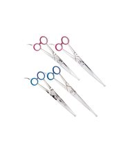 MPP Professional Dog Grooming Shears Ball Tip Straight Curved Choose 7.5&quot; or 8.5 - £83.19 GBP+