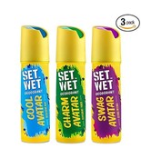 SET WET Deodorant Spray Perfume Cool, Charm &amp; Swag  for men, 150ml (Pack... - $742.35 MXN