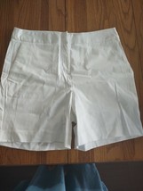 Worthington Size 2 White Dress Shorts - £29.11 GBP