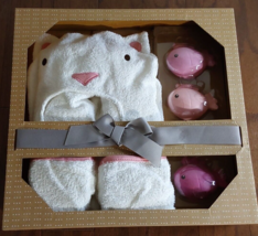 Grasslands Road Cat Hooded Cotton Towel with Bath Toys Set ~ 27 in x 37 ... - $24.75