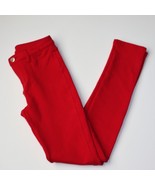 Balera Dancewear Girl&#39;s Urban Groove Bold Red Jeggings Pants size MC 10-12 - £10.21 GBP