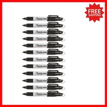 Versatile Black Fine Point Mini Permanent Markers - 12 Pack for All Surf... - $594.57 MXN