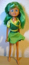 2006 China PVC Doll Green hair in green outfit 8&quot; - $16.83