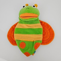 Gymboree Bumblebee Hand Puppet Yellow Green Plush Stuffed Honey Bee Rare... - $30.69