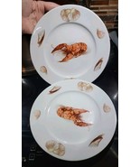 Vintage Heinrich Co Lobster Pasta 9.3/4 Plate Germany  set of 8 - $96.00 CAD
