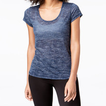 allbrand365 designer Womens Space Dyed Mesh Back T-Shirt,Tempo Yarn Dye,X-Small - £17.52 GBP