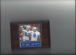 Tony Romo &amp; Jason Witten Plaque Dallas Cowboys Football Nfl - £3.15 GBP