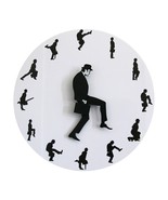 Silly Walks Comedian Funny Walking Novelty Wall Clock Watch Ministry of ... - £29.56 GBP