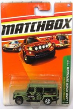 Matchbox &#39;97 Land Rover Defender 110 Metallic Green #55 1/64 Scale Colle... - £18.73 GBP
