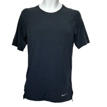 nike dry fabrics slim fit black short sleeve training shirt size S - £19.57 GBP