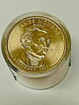 Danbury Mint James Monroe Presidential Dollar Coin Roll of 12 Uncirculated - £18.99 GBP