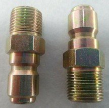 2- PRESSURE POWER WASHER QUICK CONNECT PLUG 3/8 IN MPT X 3/8 IN - $8.00