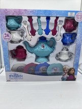 Disney Frozen Hot Cocoa Tea Party Dinnerware Set 26 Pieces Kid Fork Pot ... - £8.32 GBP