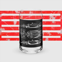 F1 Race Car Beer Glass, F1 Pint Glass, Formula 1 Glass, F1 Beer Glass, Beer Glas - £16.19 GBP