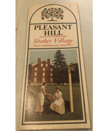 Vintage Pleasant Hill Shaker Village Brochure Harrodsburg Kentucky BRO6 - $14.84