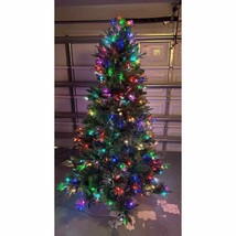 Mr. Christmas Alexa Compatible Smart Home Pre-Lit Artificial Christmas Tree - £146.71 GBP