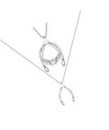 Original Patented Ring Holder Necklace - Stainless - - £169.47 GBP