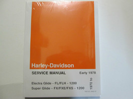 1973 1974 Harley Davidson Electra Super Glide Service Réparation Atelier Manuel - £157.25 GBP