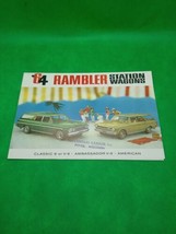 1964 Rambler Sales Brochure 64 AMC Ambassador American Station Wagon Fc2 - £14.94 GBP