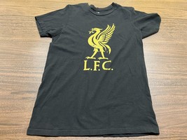 Liverpool Football Club Men’s Black T-Shirt - Small - English Premier Le... - £7.03 GBP